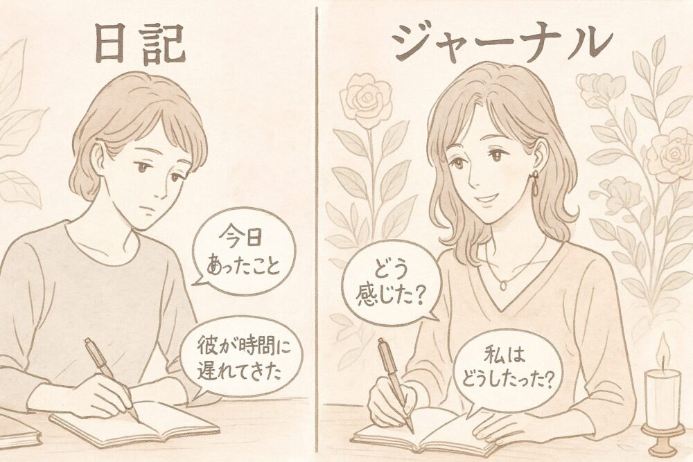 ジャーナルと日記の違い│